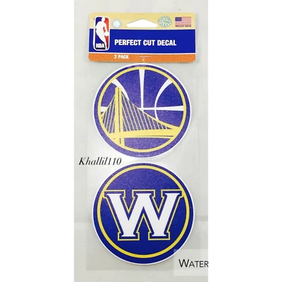 NBA Golden State Warriors 3.5"x3.5" Die Cut Car Decal - Image 1 of 4
