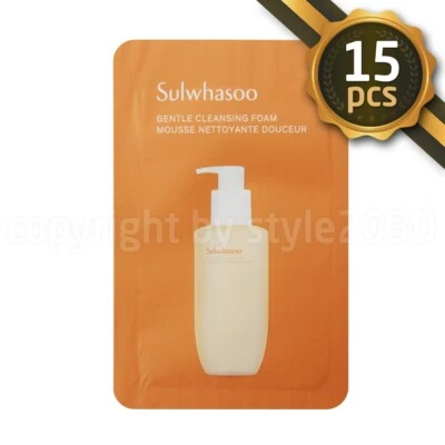 Sulwhasoo Gentle Cleansing Foam 4ml 15pcs Newest - Image 1 of 2