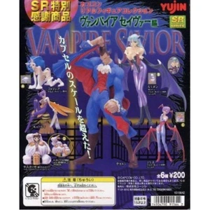 JUEGO DE FIGURAS SUPER REALES YUJIN GASHAPON SR [SALVADOR VAMPIRO/DARKSTALKERS] - Imagen 1 de 5