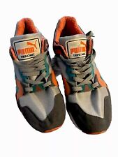 Puma Trinomic XT2 Plus Steel Gray Teal Sneakers Retro Multi-Color Sz 10.5 Men