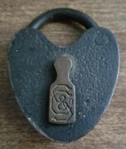 Vintage S&G Padlock - Picture 1 of 5