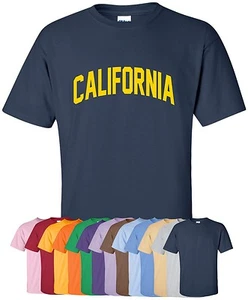 Nueva Camiseta "California" (30 Colores Disponibles) Golden State Bears Pacific Coast - Imagen 1 de 1