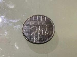 Netherlands 25 Cent 1983 Circulated - Picture 1 of 2