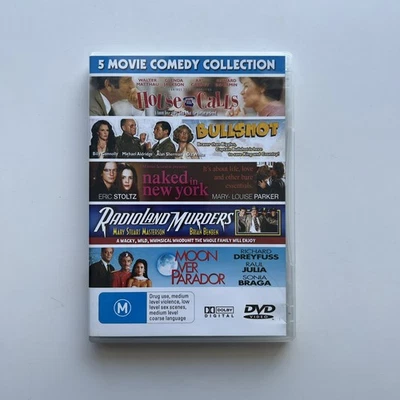 House Calls +Bullshot+Naked in New York + Radioland+ MoonOver Parador 3 DVD Set - image 1 of 4