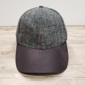 Weatherproof Vintage Hat Cap Strap Back Mens One Size Herringbone Suede Brim - Picture 1 of 7