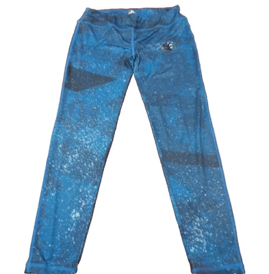 NEW WOMEN'S FAN FASHION MAJESTIC NFL CAROLINA PANTHERS COOL BASE PANTS SIZE M Foto 1 de 4