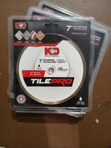 KING DIAMOND 7 pulgadas Hoja de sierra circular para azulejos de diamante - Imagen 1 de 4