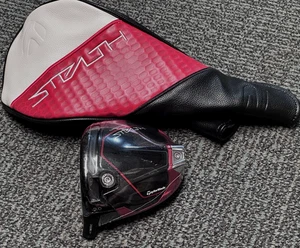 TaylorMade Stealth 2 Driver 9* Degree LEFT Hand Head Only w/ Headcover NEW! - Picture 1 of 3