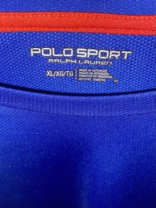 Polo Deportivo Ralph Lauren Para Hombres XL Azul Manga Larga Camiseta Atlética Prenda para el torso NUEVO CON ETIQUETAS - Imagen 1 de 9