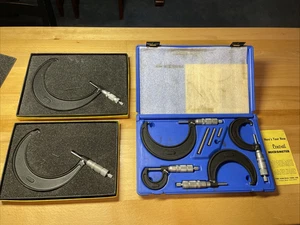 Central Tool Co 7 Piece Plus 2 Extra Micrometer Lot - Picture 1 of 10