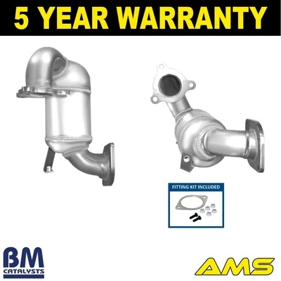 Fits Renault Espace Laguna 2.2 dCi Catalytic Converter + Fitting Kit Front BM - Image 1 of 4