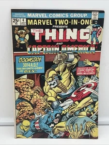 Marvel dos en uno #4 (Marvel Comics julio 1974) - Imagen 1 de 8