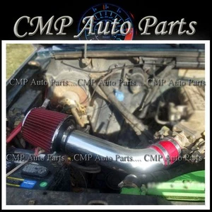 1986-1990 FORD BRONCO II 2.9L V6 OHV AIR INTAKE KIT INDUCTION SYSTEMS RED - Picture 1 of 1