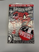 Spider-Man # 1 Silver Edition (1990) Marvel Comics CGC IT ! Sealed!