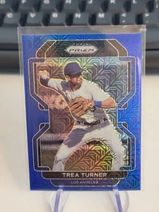 2022 Panini Prizm TREA TURNER Blue Mojo Prizm #227 #/199 - Picture 1 of 2