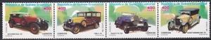Coches de colección Edifil 310/13 de Guinea Ecuatorial 2003 MNH VF - Imagen 1 de 1