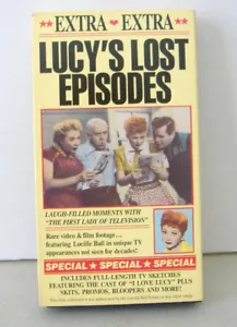 Lucys Lost Episodes (VHS, 1990) - Foto 1 di 9