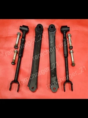 Hyundai Tucson 2005-2009 4x4 brazos laterales traseros superiores y traseros inferiores con pernos OEM Foto 1 de 2