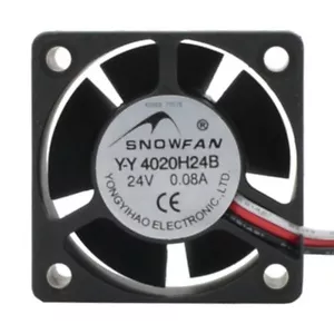 4cm Double Ball Bearing 4020 Inverter Cooling Fan YY4020H24B 24V 0.08A - Picture 1 of 5