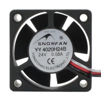 4cm Double Ball Bearing 4020 Inverter Cooling Fan YY4020H24B 24V 0.08A - Image 1 of 4