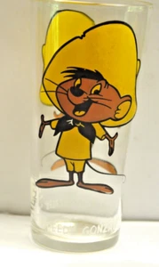 De colección 1976 Pepsi Speedy Gonzales Collector Series Vidrio Warner Brothers, Raro - Imagen 1 de 2