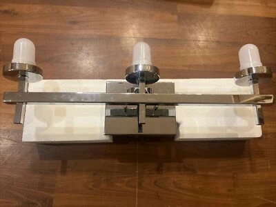 Quoizel WLB8622C Wilburn LED 3-Light Vanity Light Fixture 22” in Polished Chrome - Image 1 of 4