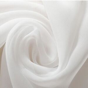 Elegant Transparent Voile Curtain - Perfect for Weddings and Parties