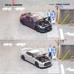 Coche modelo diecast Focal Horizon FH 1:64 Skyline GT-R R35 - Imagen 1 de 10