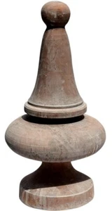 Puntale in terracotta H.53cm -Renaissance Tuscan H.53cms decorative element 3439 - Imagen 1 de 1