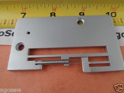 Needle Plate Elna 604,604E,614DE,624DSE,704E,714D PFAFF 4842 Serger #396013-54 - Image 1 of 3