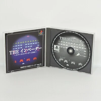 THE INVADERS Simple 1500 PS1 Playstation ccc For JP System p1 - Image 1 of 2