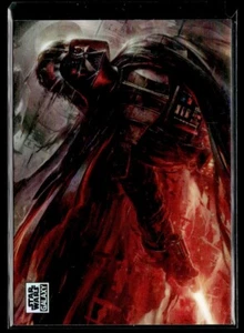 2024 Topps Star Wars Chrome Galaxy Refractor Conquering Shadow #80 - Picture 1 of 2
