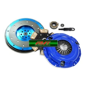 PI STAGE 3 CLUTCH KIT+ALUMINUM FLYWHEEL fits 1995-10 SUBARU IMPREZA 2.2L 2.5L NA - Picture 1 of 1