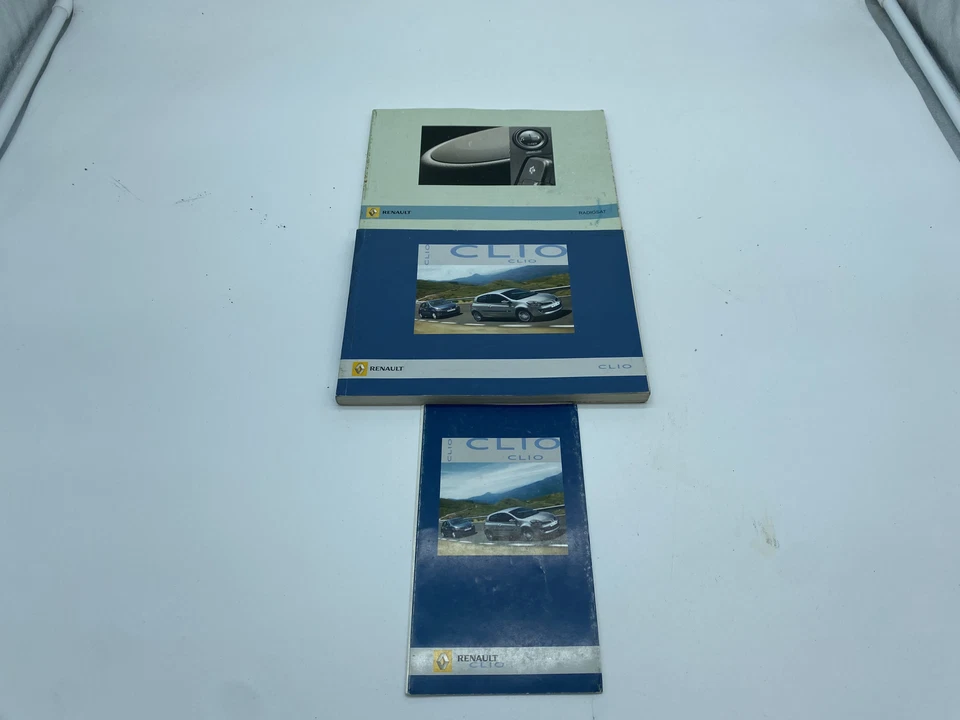 LIBRETTO USO E MANUTENZIONE RENAULT CLIO 2007  ITALIANO ORIGINALE - Immagine 1 di 4