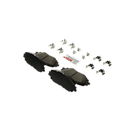 Pastillas de freno de cerámica azul con herrajes delanteras 2020 para Toyota RAV4 2019-2023 Bosch Foto 1 de 4