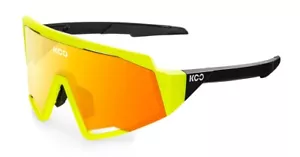 Koo Cycling Sport Sunglasses - SPECTRO - Yellow Fluor / Red Mirror Zeiss Lens - Picture 1 of 3