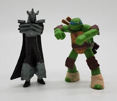 Vintage Rare Master Splinter Leonardo Figurines Teenage Mutant Ninja Turtles - image 1 of 4