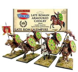 28mm CAVALLERIA CORAZZATA TARDO ROMANA - VICTRIX - ANTICO - VXDA010 SPEDIZIONE ORA - Foto 1 di 1
