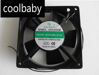 Brand New 1225 120mm 220V AC fan AFS122522H SLEEVE fan axial fan cooling fan - Image 1 of 2