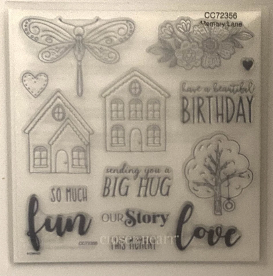 Набор марок CTMH MEMORY LANE #CC72356 новые!! Только марки - Изображение 1 из 1