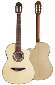 Guitarra Electro Clásica Manuel Rodríguez C11 Cortaway Arce con Fishman Electrónica - Imagen 1 de 5