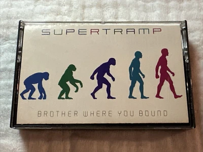 Supertramp Brother Where you Bound 1985 A&M Cassette Tape - Image 1 of 4