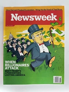 Newsweek April 14 2017 - When Billionaires Attack - Donald Trump - Harvard MBAs - Picture 1 of 3