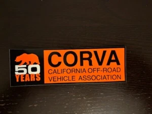 CORVA OFF ROAD Sticker 50 YEARS 6X2 ORIGINAL - Picture 1 of 1