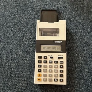 Vintage Toshiba LC-1028PV Electronic Calculator Printer - Picture 1 of 10