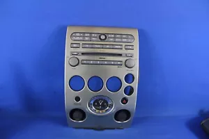 2005 Infiniti QX56 Radio Controls With Bezel And clock - Picture 1 of 15