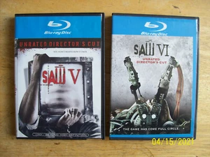 Saw V and Saw VI -- Blu-ray Disc -- both are Unrated Director's Cut - Bild 1 von 4