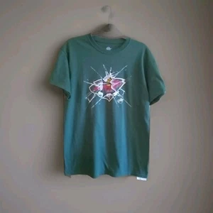 Minnesota Wild Herren Gr. M NHL Kurzarm grün T-Shirt Grafik Logo - Bild 1 von 9