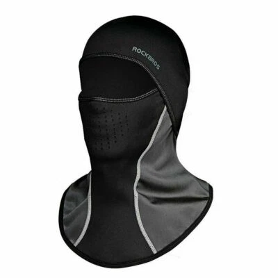 Зимняя флисовая шапка ROCKBROS теплая ветрозащитная шапка с капюшоном для спорта на открытом воздухе - Изображение 1 из 4