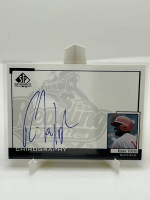1999 SP Signature Edition Autographs Reggie Taylor Auto Philadelphia Phillies - Image 1 of 2